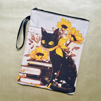 pochette livre chat