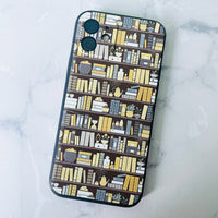 coque téléphone livres