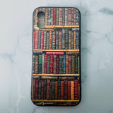 coque téléphone bibliothèque 